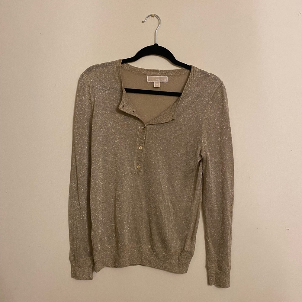 Michael Michael Kors M gold sweater